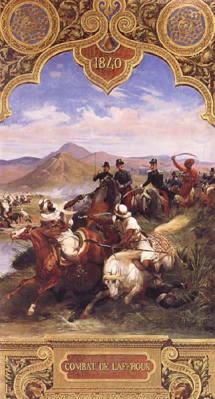 The Battle Below the hills of Affroun, Horace Vernet